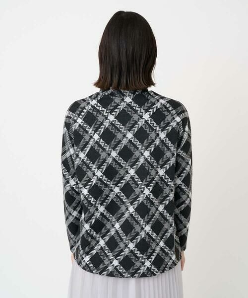 Maison de CINQ / メゾン ドゥ サンク カットソー | へリンボンラインジャガードハイネックカットソー | 詳細5