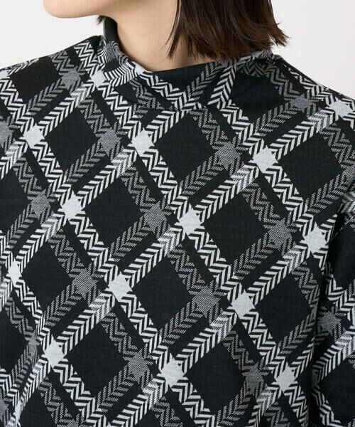 Maison de CINQ / メゾン ドゥ サンク カットソー | へリンボンラインジャガードハイネックカットソー | 詳細6