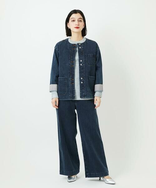 Maison de CINQ / メゾン ドゥ サンク カットソー | ラメニットテープロゴ刺繍プルオーバー | 詳細14