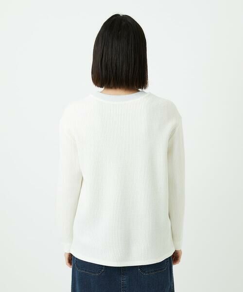 Maison de CINQ / メゾン ドゥ サンク カットソー | ラメニットテープロゴ刺繍プルオーバー | 詳細5