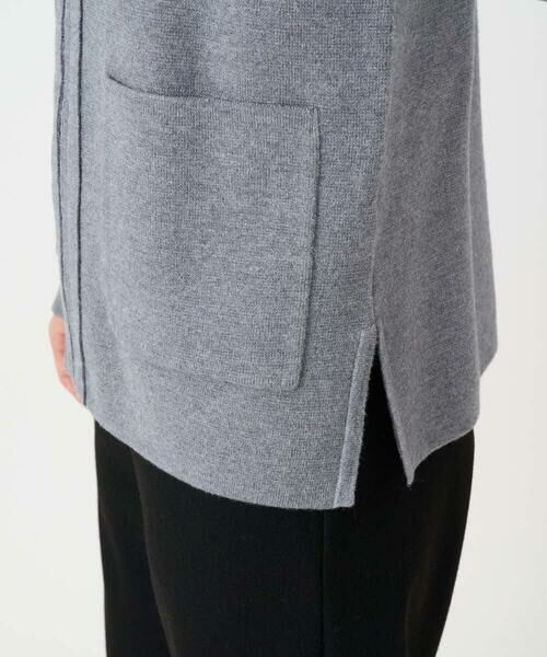 Maison de CINQ / メゾン ドゥ サンク セットアップ | [アンサンブル対応] ミラノリブジップアップニットカーディガン | 詳細10