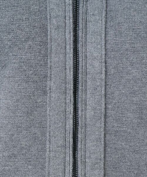 Maison de CINQ / メゾン ドゥ サンク セットアップ | [アンサンブル対応] ミラノリブジップアップニットカーディガン | 詳細11