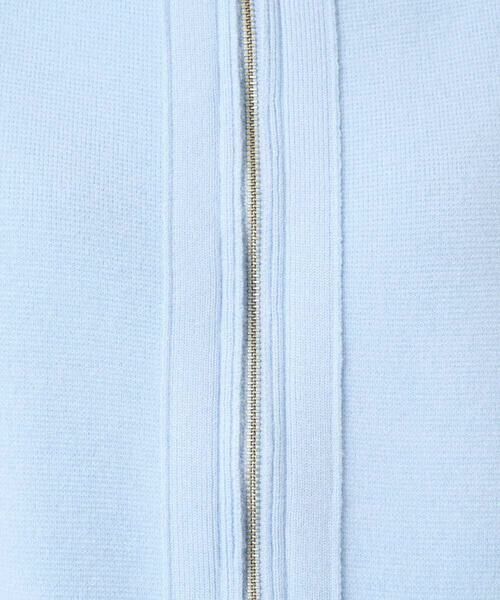 Maison de CINQ / メゾン ドゥ サンク セットアップ | [アンサンブル対応] ミラノリブジップアップニットカーディガン | 詳細12