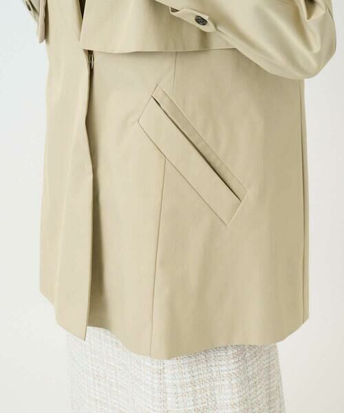 Maison de CINQ / メゾン ドゥ サンク その他アウター | [ライナー付]デザインハーフコート | 詳細12