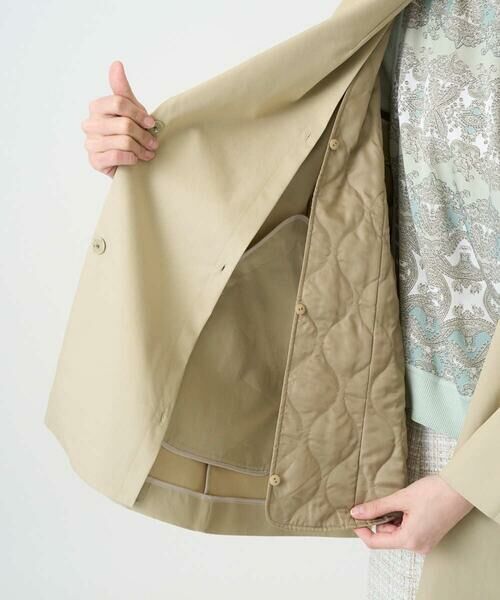 Maison de CINQ / メゾン ドゥ サンク その他アウター | [ライナー付]デザインハーフコート | 詳細15