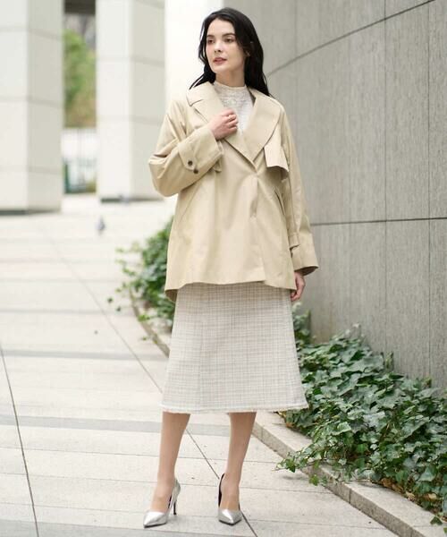 Maison de CINQ / メゾン ドゥ サンク その他アウター | [ライナー付]デザインハーフコート | 詳細20