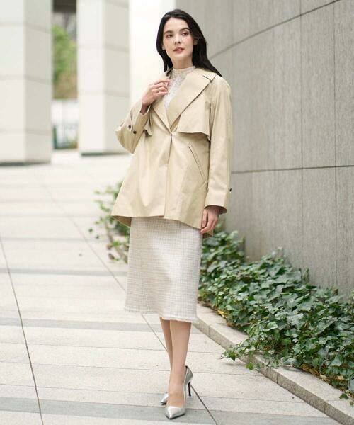 Maison de CINQ / メゾン ドゥ サンク その他アウター | [ライナー付]デザインハーフコート | 詳細22