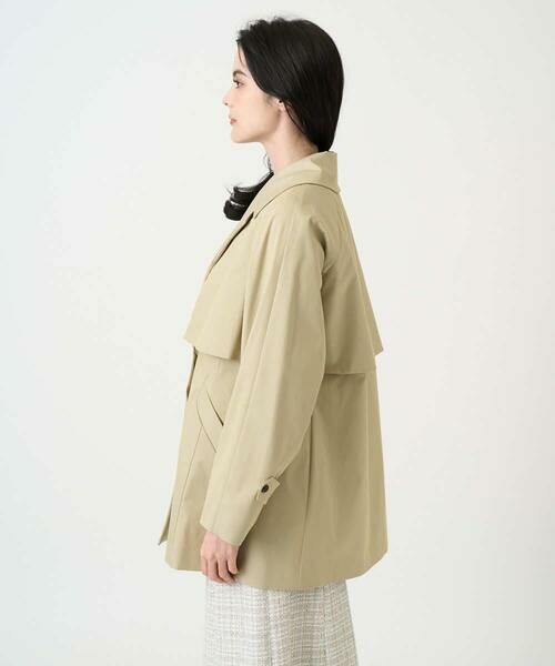 Maison de CINQ / メゾン ドゥ サンク その他アウター | [ライナー付]デザインハーフコート | 詳細7