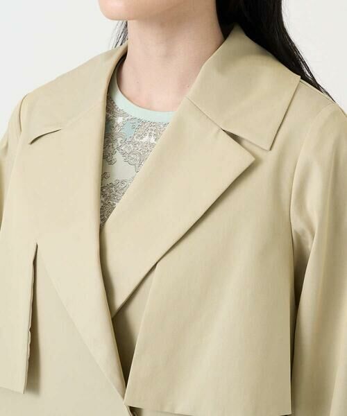 Maison de CINQ / メゾン ドゥ サンク その他アウター | [ライナー付]デザインハーフコート | 詳細9