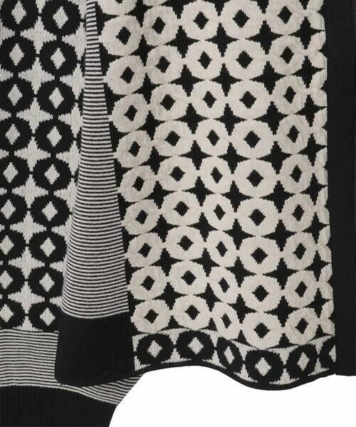 Maison de CINQ / メゾン ドゥ サンク カーディガン・ボレロ | 【小さいサイズ】ジャカード×インターシャ幾何柄ニットカーディガン | 詳細22