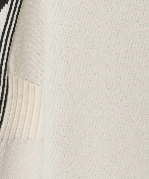 Maison de CINQ / メゾン ドゥ サンク ニット・セーター | 【小さいサイズ】ジャカード×インターシャ幾何柄ニットプルオーバー | 詳細6