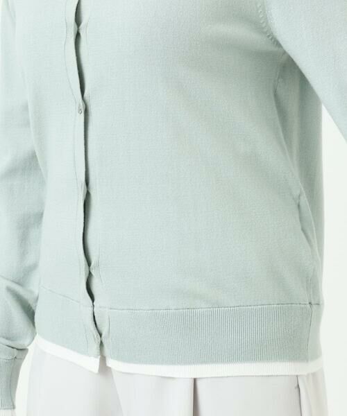 Maison de CINQ / メゾン ドゥ サンク ニット・セーター | 【小さいサイズ】配色デザインカラーニットアンサンブル/洗える | 詳細12