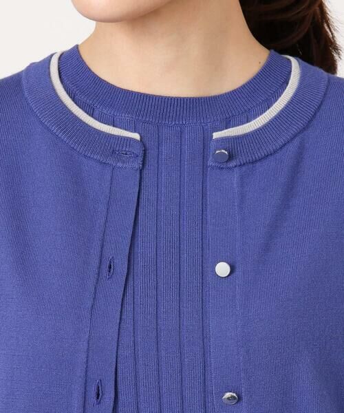 Maison de CINQ / メゾン ドゥ サンク ニット・セーター | 【小さいサイズ】配色デザインカラーニットアンサンブル/洗える | 詳細15