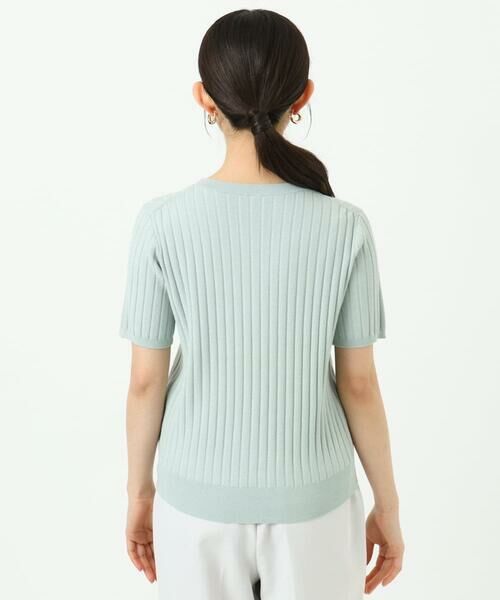 Maison de CINQ / メゾン ドゥ サンク ニット・セーター | 【小さいサイズ】配色デザインカラーニットアンサンブル/洗える | 詳細18