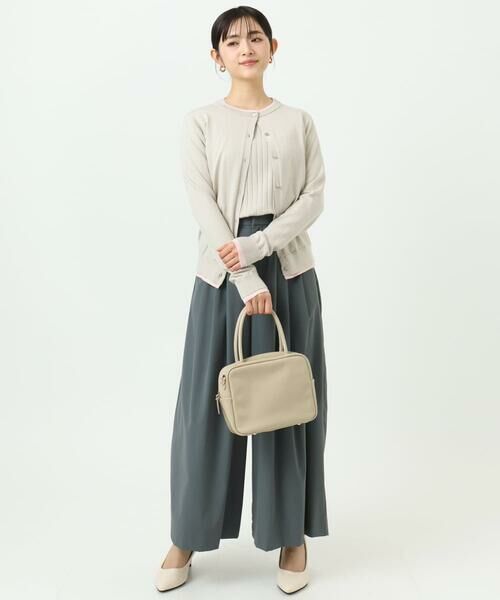 Maison de CINQ / メゾン ドゥ サンク ニット・セーター | 【小さいサイズ】配色デザインカラーニットアンサンブル/洗える | 詳細28