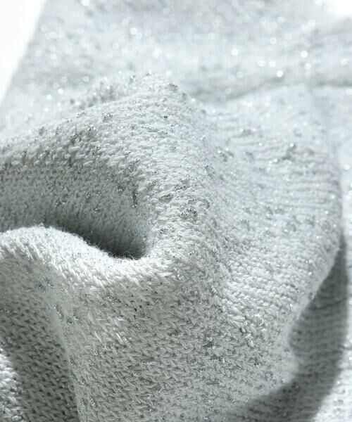 Maison de CINQ / メゾン ドゥ サンク ニット・セーター | 【小さいサイズ】ラメ入りノットヤーンVネックニット/洗える | 詳細19