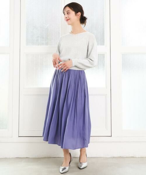 Maison de CINQ / メゾン ドゥ サンク ニット・セーター | 【小さいサイズ】ラメ入りノットヤーンVネックニット/洗える | 詳細21