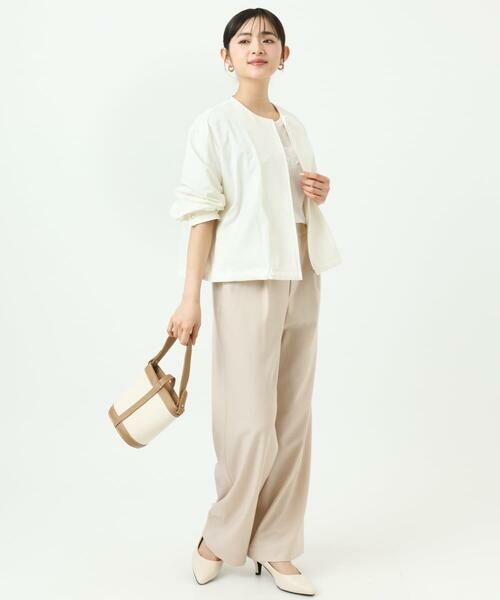 Maison de CINQ / メゾン ドゥ サンク カットソー | 【小さいサイズ】ビーズ刺繍ロゴTシャツ/洗える | 詳細21