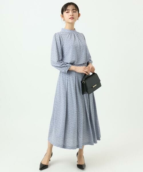 Maison de CINQ / メゾン ドゥ サンク カットソー | 【小さいサイズ】幾何柄ジャージーカットソー/洗濯機で洗える | 詳細22