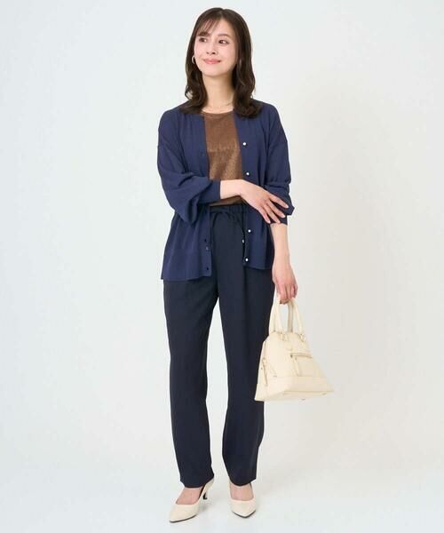 Maison de CINQ / メゾン ドゥ サンク カットソー | 【小さいサイズ】ラメタンクトップ/UVカット/洗濯機で洗える | 詳細15