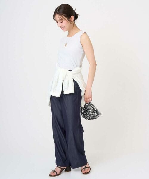 Maison de CINQ / メゾン ドゥ サンク カットソー | 【小さいサイズ】ラメタンクトップ/UVカット/洗濯機で洗える | 詳細19