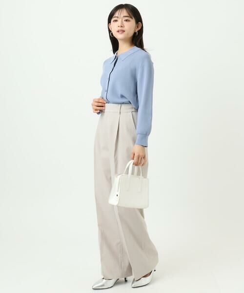 Maison de CINQ / メゾン ドゥ サンク ニット・セーター | 【小さいサイズ】襟付きニットプルオーバー/洗える | 詳細28