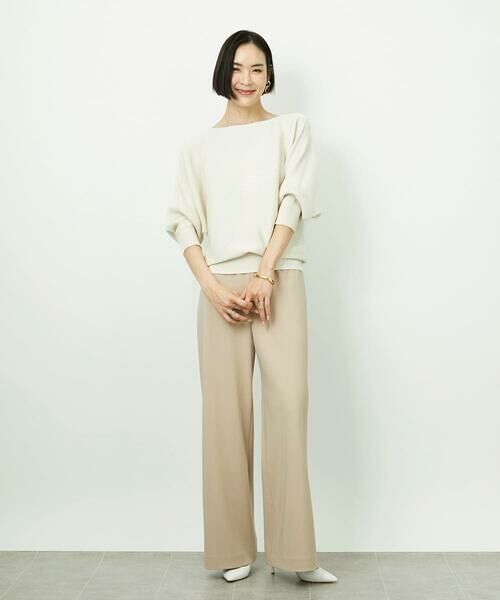 Maison de CINQ / メゾン ドゥ サンク ニット・セーター | [小さいサイズ]［定番人気］ホールガーメント(R)ドルマンスリーブニット | 詳細18