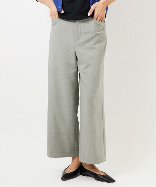 Maison de CINQ / メゾン ドゥ サンク その他パンツ | [小さいサイズ][2WAYストレッチ]定番ワイドパンツ | 詳細10