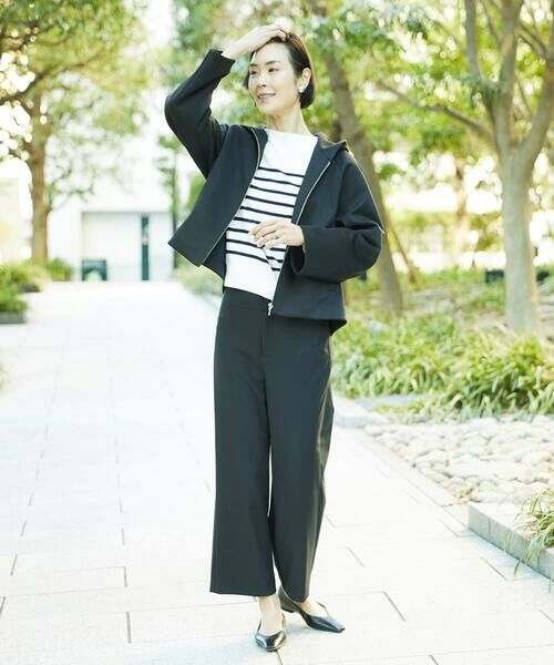 Maison de CINQ / メゾン ドゥ サンク その他パンツ | [小さいサイズ][2WAYストレッチ]定番ワイドパンツ | 詳細24