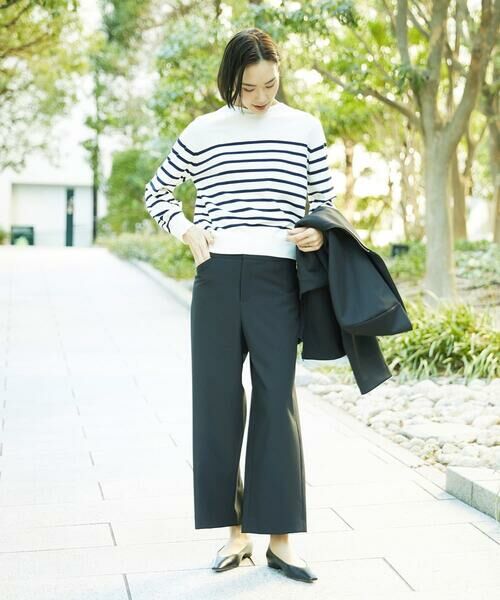Maison de CINQ / メゾン ドゥ サンク その他パンツ | [小さいサイズ][2WAYストレッチ]定番ワイドパンツ | 詳細26