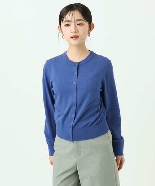 Maison de CINQ / メゾン ドゥ サンク カーディガン・ボレロ | [小さいサイズ]コンパクトクルーネックカーディガン | 詳細12