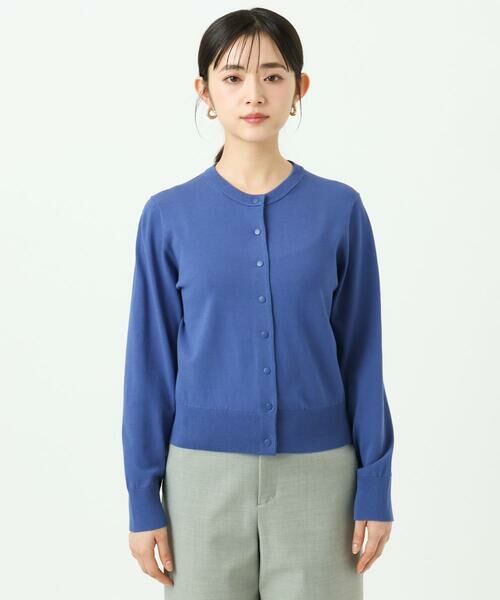 Maison de CINQ / メゾン ドゥ サンク カーディガン・ボレロ | [小さいサイズ]コンパクトクルーネックカーディガン | 詳細14