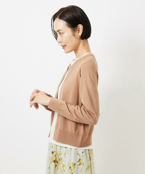 Maison de CINQ / メゾン ドゥ サンク カーディガン・ボレロ | [小さいサイズ]コンパクトクルーネックカーディガン | 詳細2