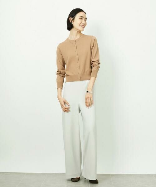 Maison de CINQ / メゾン ドゥ サンク カーディガン・ボレロ | [小さいサイズ]コンパクトクルーネックカーディガン | 詳細25