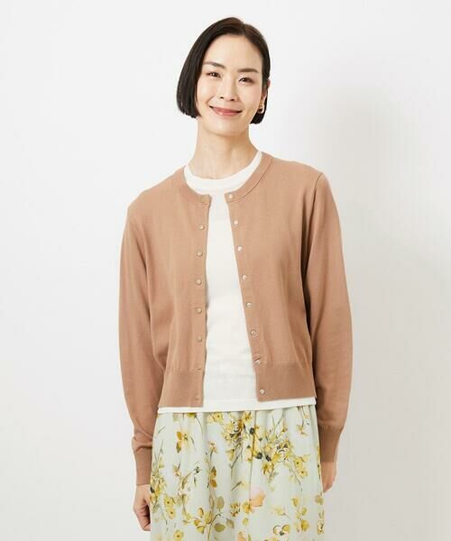 Maison de CINQ / メゾン ドゥ サンク カーディガン・ボレロ | [小さいサイズ]コンパクトクルーネックカーディガン | 詳細3
