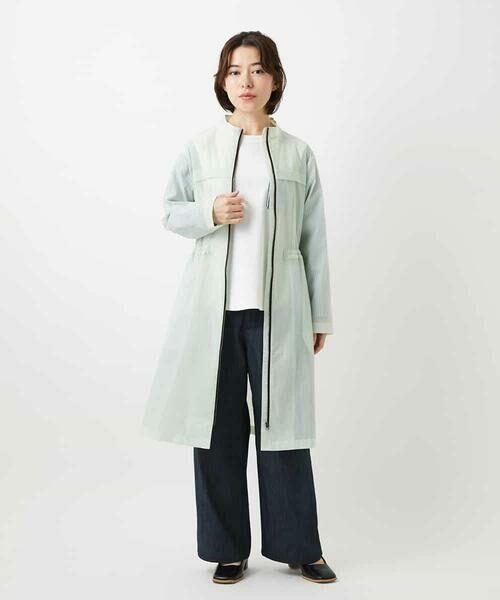 Maison de CINQ / メゾン ドゥ サンク カットソー | [セットアップ対応]ストライプキャッチワッシャーTブラウス | 詳細20