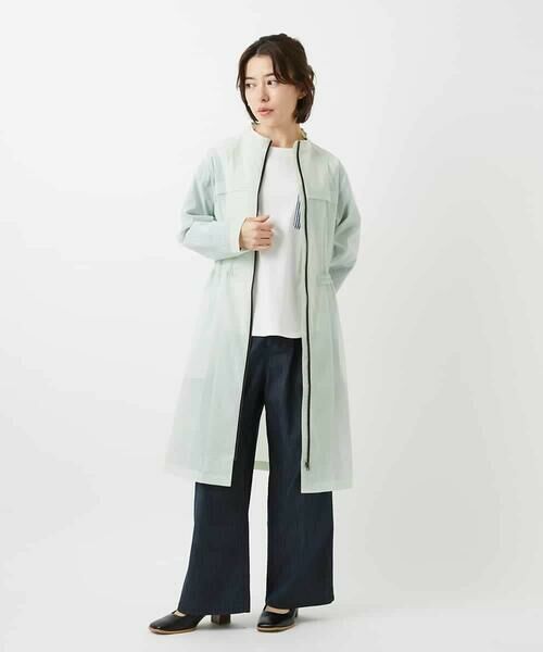 Maison de CINQ / メゾン ドゥ サンク カットソー | [セットアップ対応]ストライプキャッチワッシャーTブラウス | 詳細21