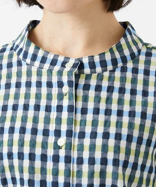 Maison de CINQ / メゾン ドゥ サンク シャツ・ブラウス | 塩縮ギンガムプリントブラウス | 詳細13