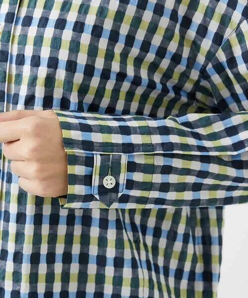 Maison de CINQ / メゾン ドゥ サンク シャツ・ブラウス | 塩縮ギンガムプリントブラウス | 詳細14