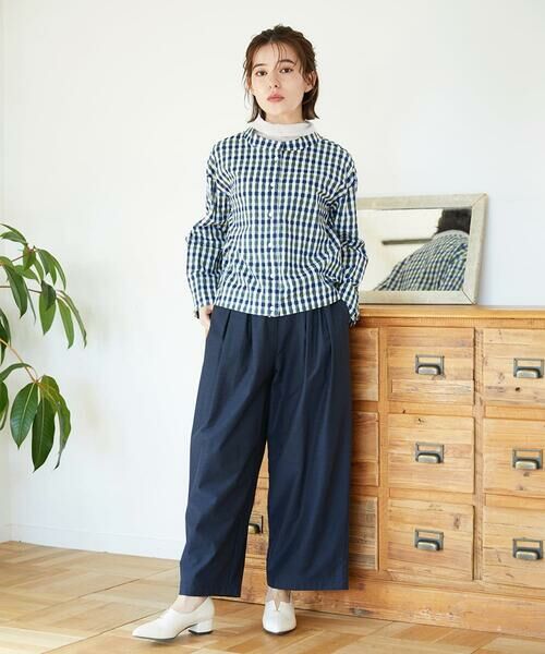 Maison de CINQ / メゾン ドゥ サンク シャツ・ブラウス | 塩縮ギンガムプリントブラウス | 詳細19