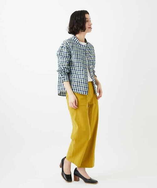 Maison de CINQ / メゾン ドゥ サンク シャツ・ブラウス | 塩縮ギンガムプリントブラウス | 詳細24