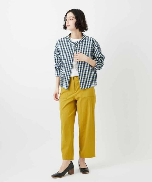 Maison de CINQ / メゾン ドゥ サンク シャツ・ブラウス | 塩縮ギンガムプリントブラウス | 詳細25