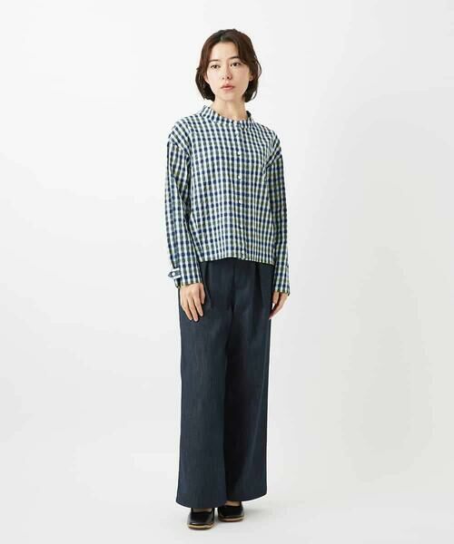 Maison de CINQ / メゾン ドゥ サンク シャツ・ブラウス | 塩縮ギンガムプリントブラウス | 詳細26