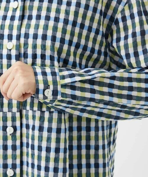 Maison de CINQ / メゾン ドゥ サンク チュニック | 塩縮ギンガムプリントチュニックブラウス | 詳細19