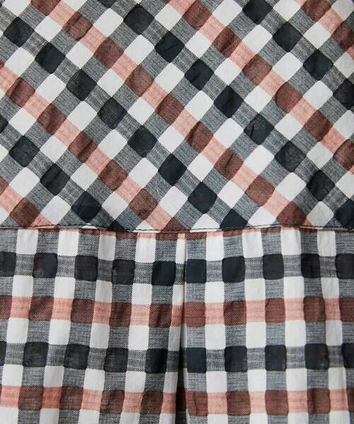 Maison de CINQ / メゾン ドゥ サンク チュニック | 塩縮ギンガムプリントチュニックブラウス | 詳細23