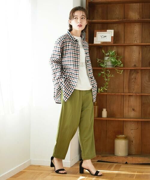 Maison de CINQ / メゾン ドゥ サンク チュニック | 塩縮ギンガムプリントチュニックブラウス | 詳細28