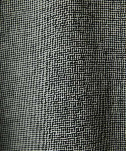 Maison de CINQ / メゾン ドゥ サンク シャツ・ブラウス | 千鳥格子柄リネンコットンブラウス | 詳細21