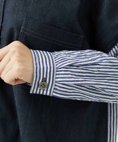 Maison de CINQ / メゾン ドゥ サンク セットアップ | [セットアップ対応]スラブシャンブレーデニムブルゾン | 詳細17