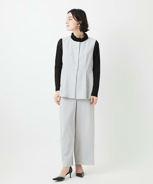 Maison de CINQ / メゾン ドゥ サンク カットソー | [新色追加/日本製]コットンチュールハイネックプルオーバー | 詳細30