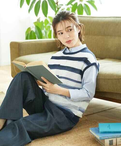 Maison de CINQ / メゾン ドゥ サンク その他パンツ | [セットアップ対応]デニムライクセミワイドパンツ | 詳細21